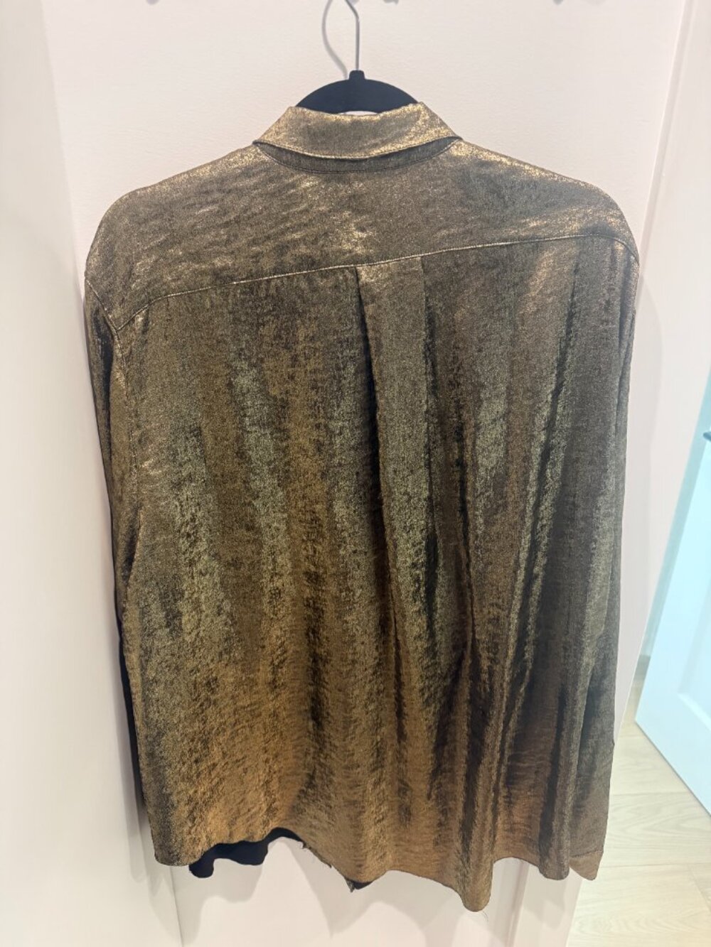 Dylanlex Gold Long Sleeve Blouse in size XXXL - Picture 3 of 5